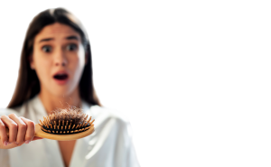 Hair thinning symptoms female​